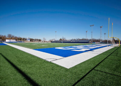 Harrah High School Evans Football Field